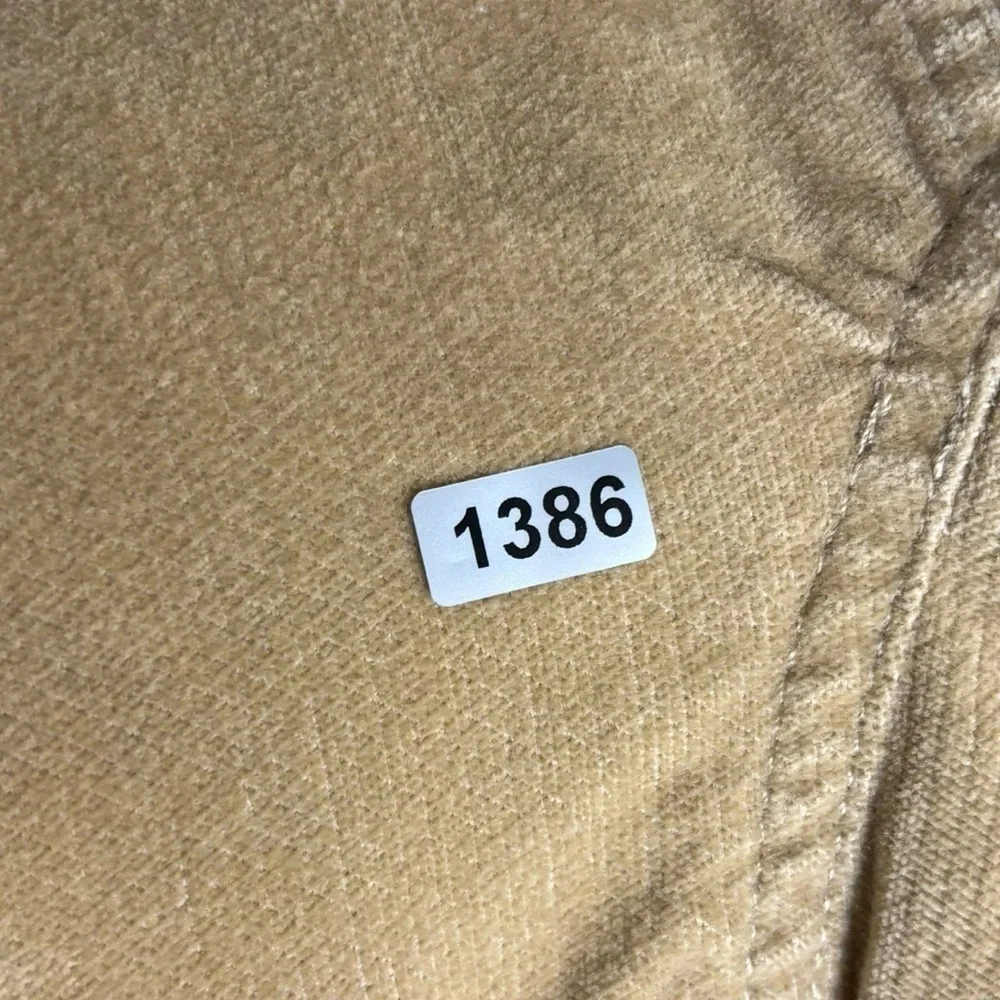 Y2K 90s 2000s Abercrombie & Fitch Jacket XS Penny Lane Faux Fur Lined Corduroy - Picture 13 of 14